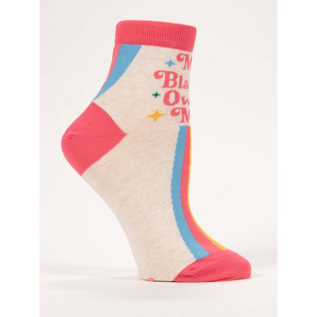 Blue Q My Bladder Owns Me Women's Ankle Socks