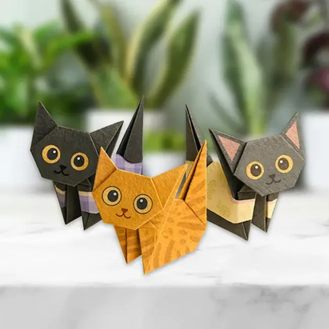 Craft Your Own Origami Cat