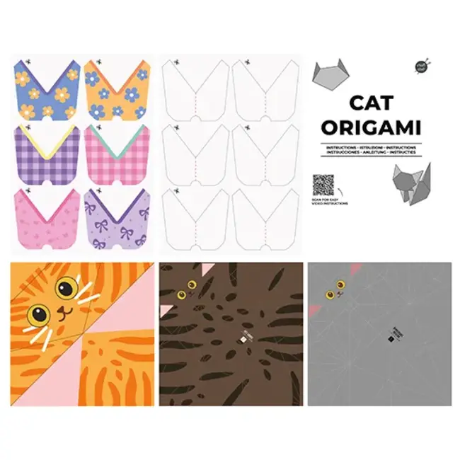 Craft Your Own Origami Cat