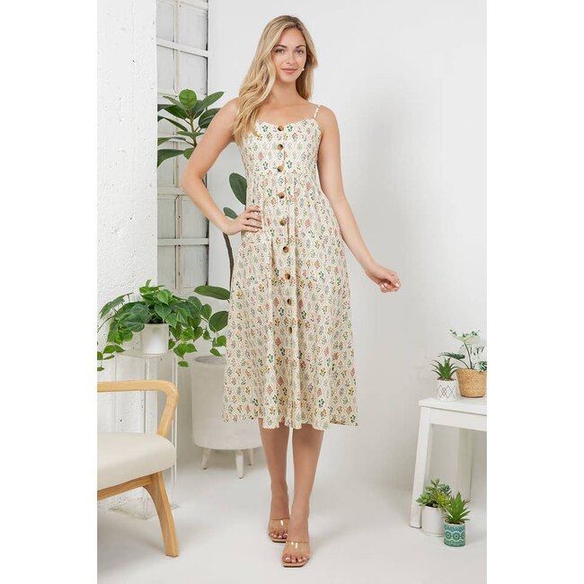 Floral Print Cami Dress