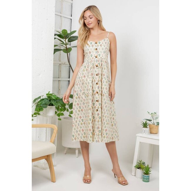 Floral Print Cami Dress