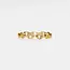 Gold Chain Link Stacking Band Ring