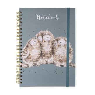 Wrendale 'OWLETS' Owl Large Spiral Bound Journal - A4