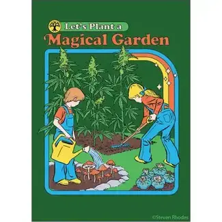 Ephemera Magnet - Let's plant a magical garden