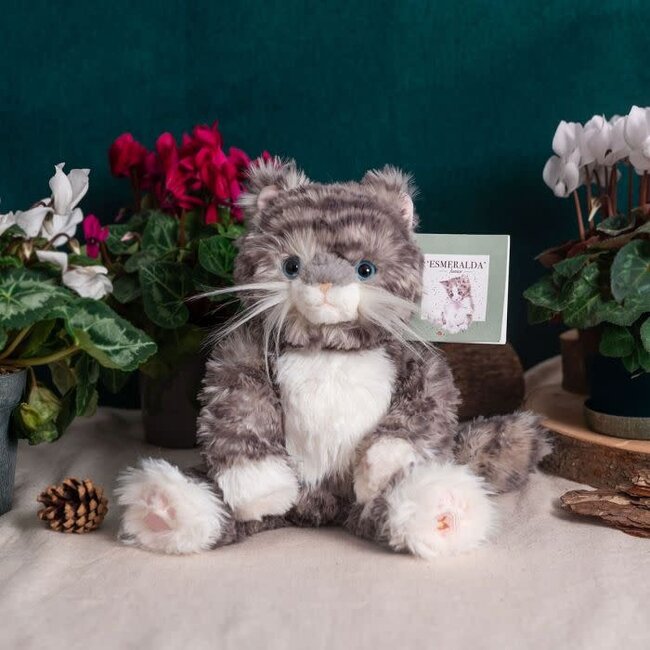 Wrendale 'ESMERALDA' Cat Character - Medium Plush