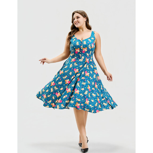 Miss Lulo Heidi - Perfectly Poodle Dress