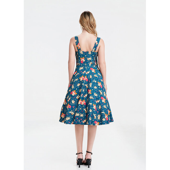 Miss Lulo Heidi - Perfectly Poodle Dress