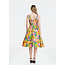 Miss Lulo Heidi - Wild Floral Medley Dress