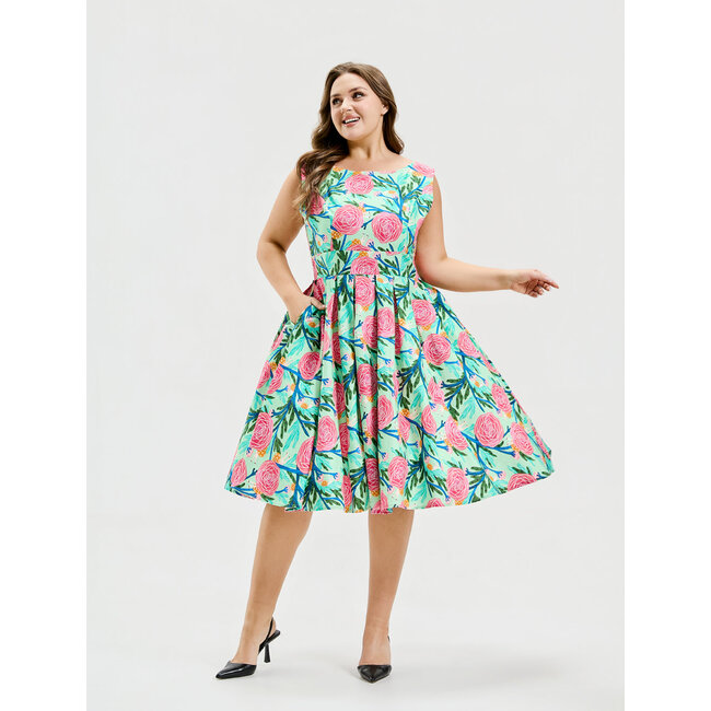Miss Lulo Lily - Snail and The Rose Waltz Dress