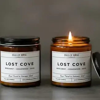 Isle of Rose Candle Co Candle - Lost Cove