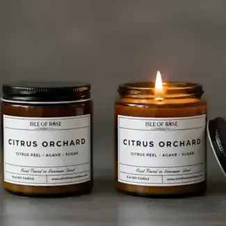Isle of Rose Candle Co Candle - Citrus Orchard