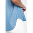 Liverpool Los Angeles Popover Shirt with Shirring In Sunlight Blue