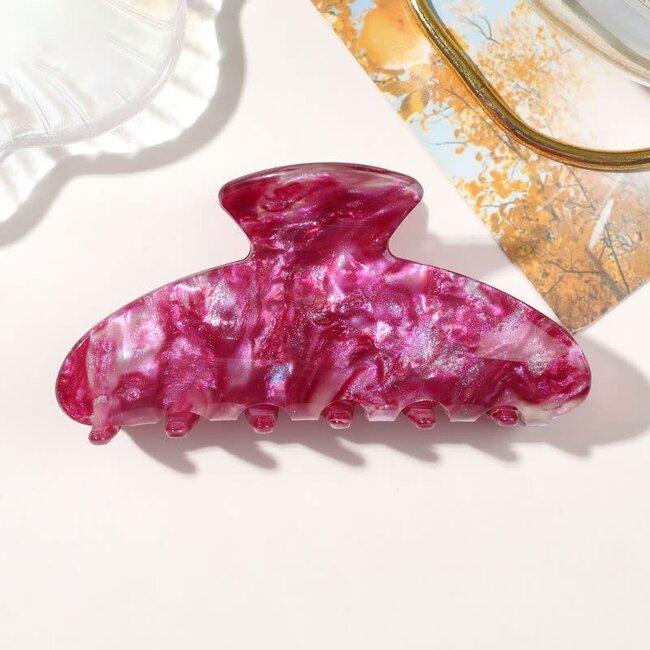 E&S Accessories Marbled Hair Claw (more colours)