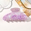 E&S Accessories Marbled Hair Claw (more colours)