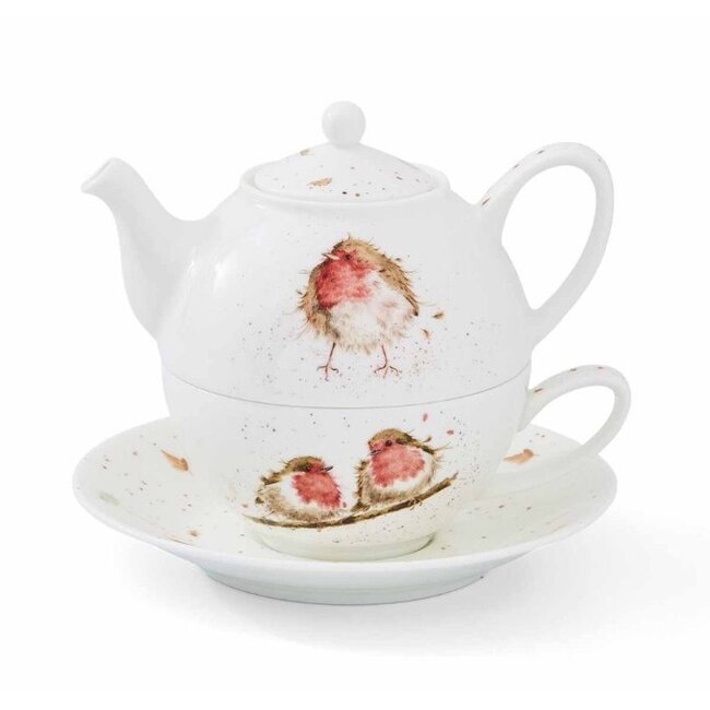 Wrendale 'ROBIN' Tea for One Set