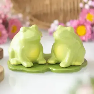 Luna Frog Salt and Pepper Shakers