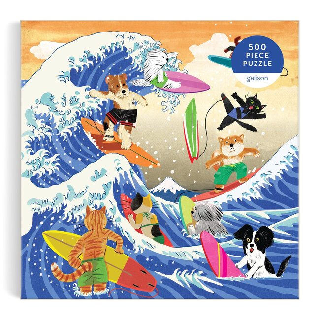Galison/mudpuppy The Great Surf 500 Piece Puzzle