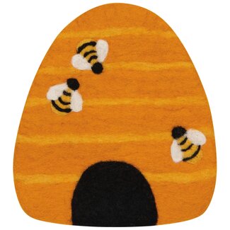 Danica Imports Bumblebee Felt Wool Trivet