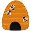 Danica Imports Bumblebee Felt Wool Trivet