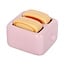 Kawaii Toast Salt and Pepper Shakers in Toaster Holder