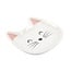 White Cat Face Trinket Dish