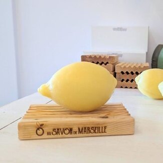 Au Savon de Marseille Soap- shape and scent of real Lemon 125g