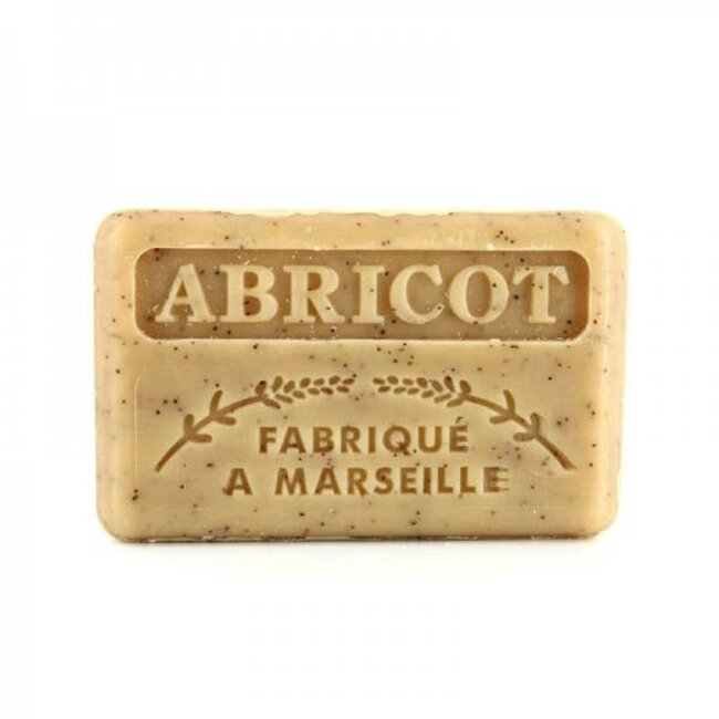 Au Savon de Marseille Apricot - French soap with organic shea butter 125g