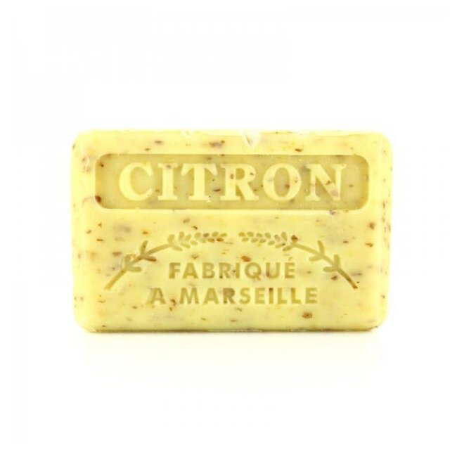Au Savon de Marseille Crushed Lemon - French soap with organic shea butter 125g