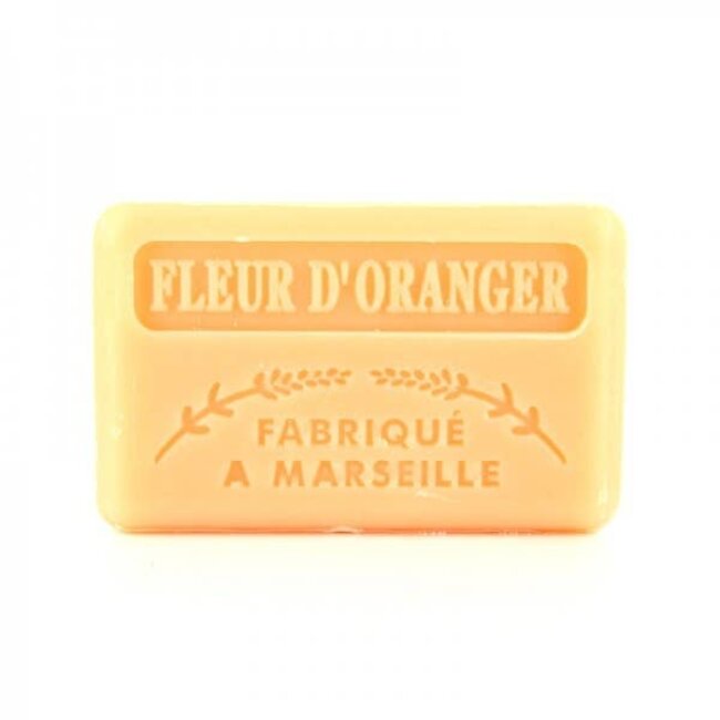 Au Savon de Marseille Orange Blossom - French soap with organic shea butter 125g