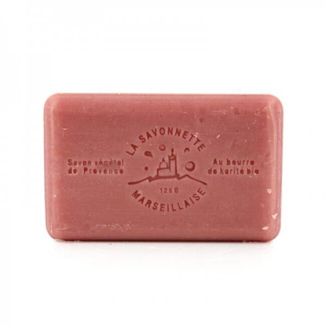 Au Savon de Marseille Strawberry - French soap with organic shea butter 125g