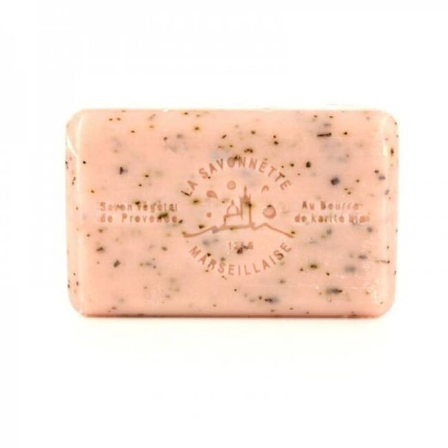 Au Savon de Marseille Rose Petals - French soap with organic shea butter 125g