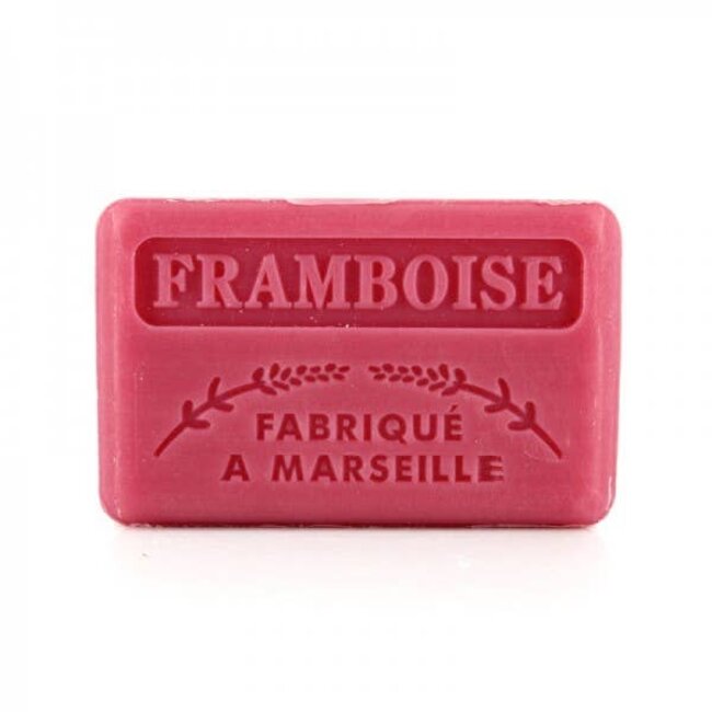 Au Savon de Marseille Raspberry - French soap with organic shea butter 125g