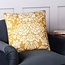 Melrose Floral Cushion Honey