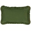 Feeoni Home Sweet Home Embroidered Cushion Green
