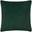 Odisha Exotic Bird Embroidered Cushion Emerald