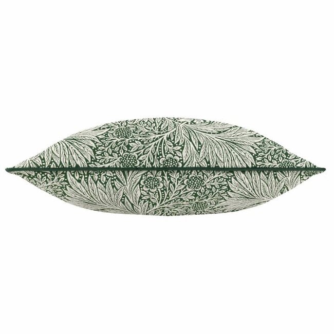 Marigold Piped Jacquard Cushion Leaf