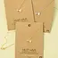 Gold Dipped Heart And Stud Charm Necklace (more colours)