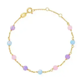 La Kaiser Pastel Opal Gum Drop Bracelet