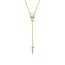 La Kaiser Opal & Diamond Droplet Lariat