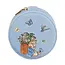 Fable England Peter Rabbit - Blue Embroidered Circle Jewellery Box