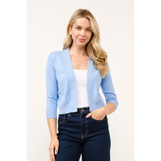 Nicki - Bolero Cardigan in Blue