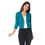 Nicki - Bolero Cardigan in Dark Green