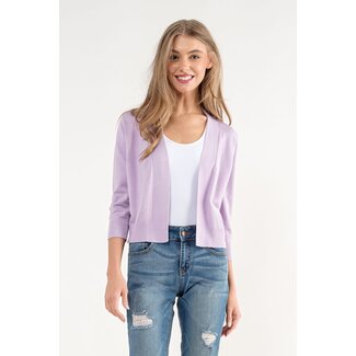 Nicki - Bolero Cardigan in Lavender