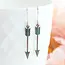 A Pocket of Posies Arrow Earrings - Matte Mint Copper