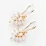 A Pocket of Posies Little Leaf Earrings Rhinestone Earrings- Short in Clear