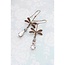 A Pocket of Posies Dragonfly Crystal Glass Earrings