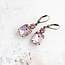 A Pocket of Posies Dusty Rose Pink Earrings