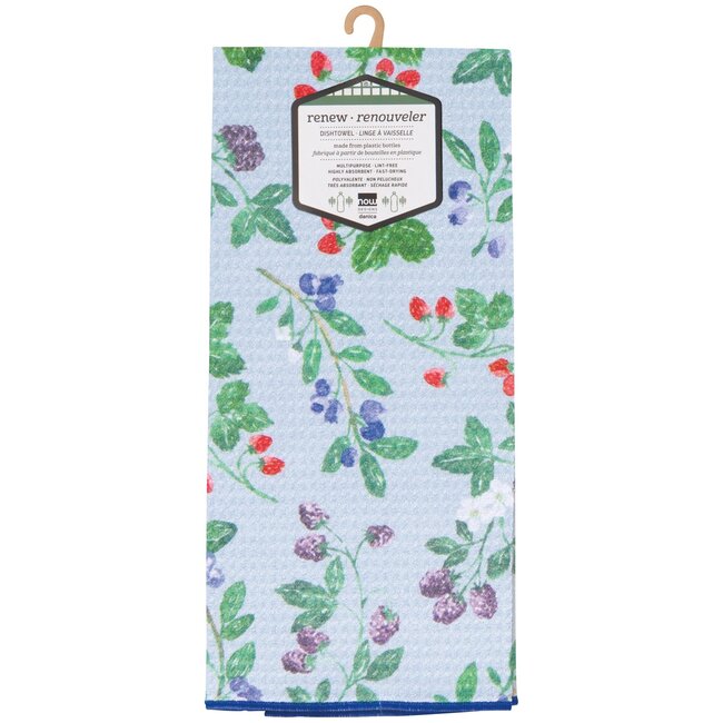 Danica Imports Berry Bramble Recycled Microfibre Dishtowel
