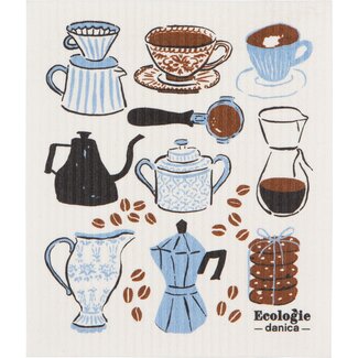 Danica Imports Coffee Break Swedish Sponge Cloth