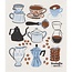 Danica Imports Coffee Break Swedish Sponge Cloth